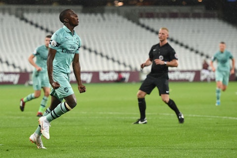 Watch Eddie Nketiah Scores Brace Vs Chelsea Needs More Senior Chances Onefootball