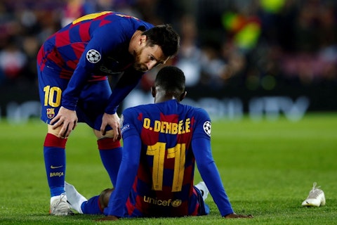 Ousmane Dembele arrives late for Barcelona training despite club  instructions - OneFootball