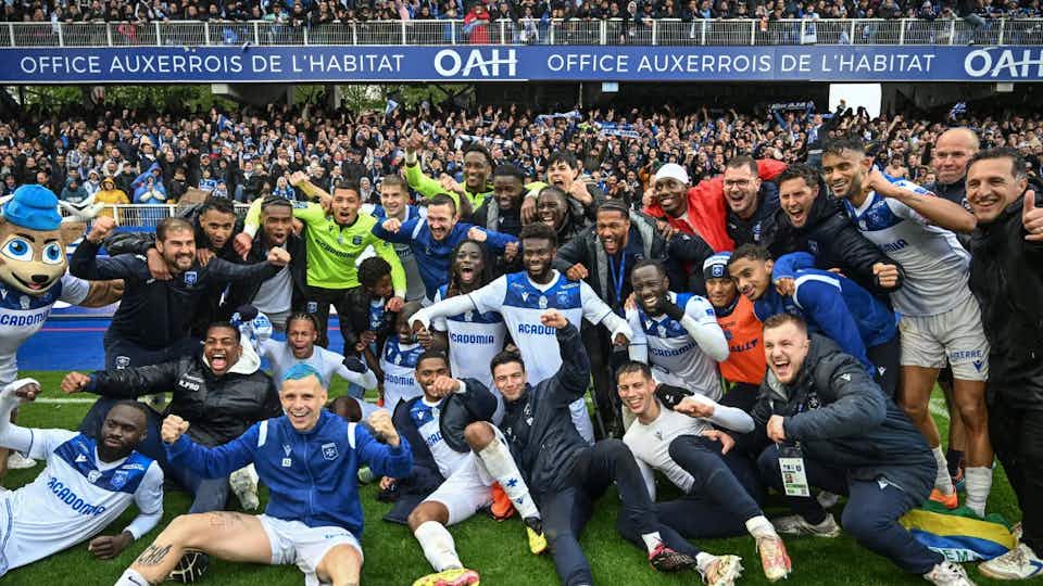 AJ Auxerre set for Ligue 1 return