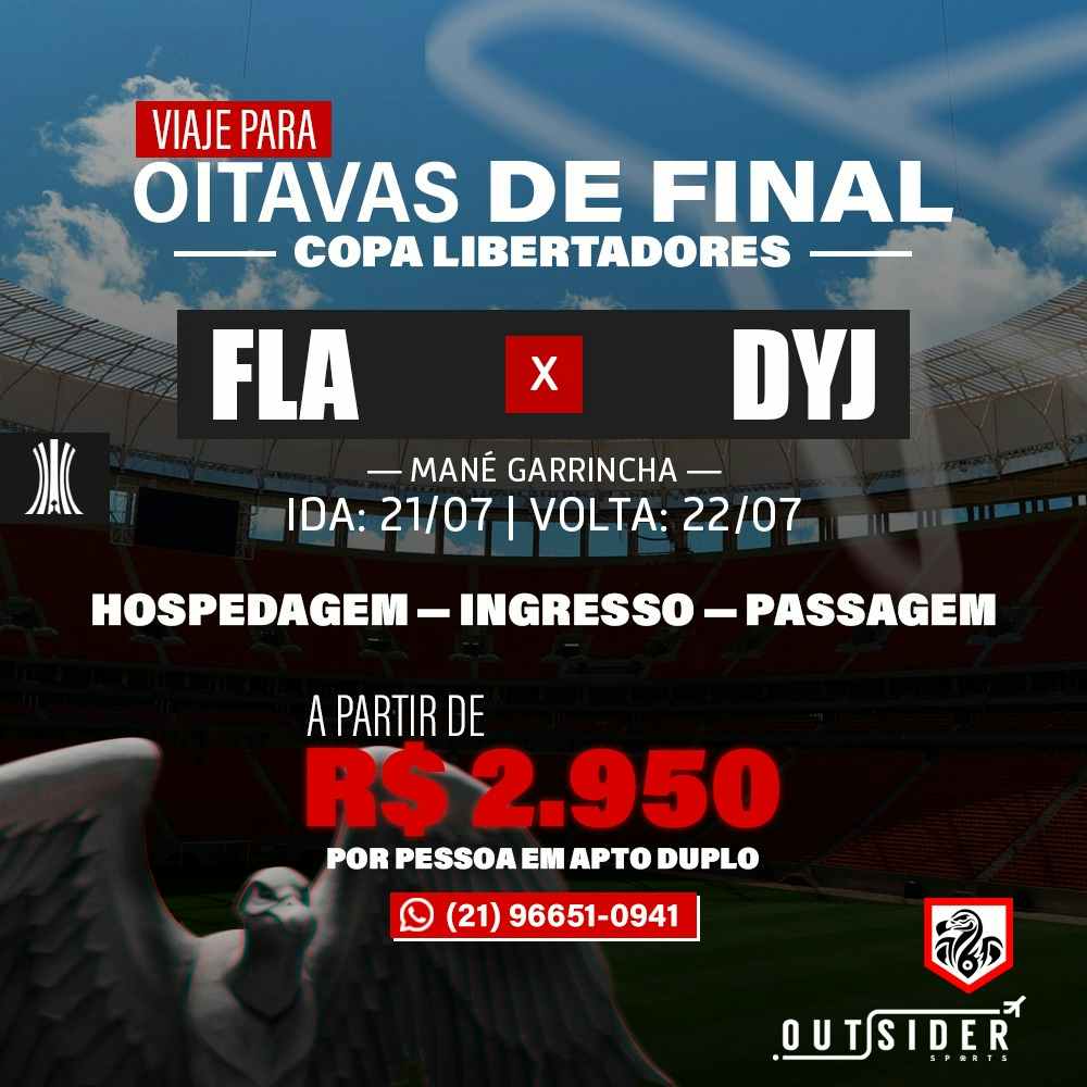 Qual o valor do ingresso para o jogo do Flamengo na Libertadores?