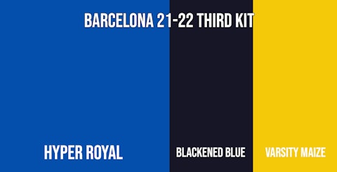 Leaked Barcelona 2021 22 Third Kit Details Onefootball
