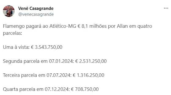Imagem do artigo:🔁 Allan no Rio; gigantes europeus reforçados e Jorge Jesus de clube novo