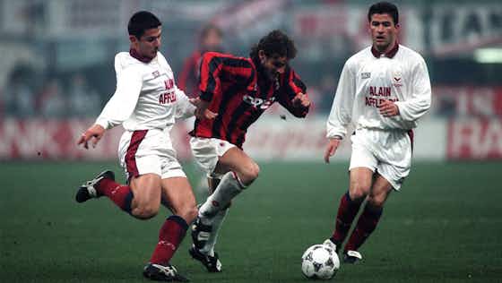 Article image:TIME MACHINE: BAGGIO IN AC MILAN v BORDEAUX