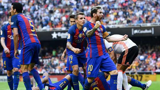 Article image:La alineación titular del FC Barcelona para enfrentarse al Valencia en la jornada 33 de LaLiga