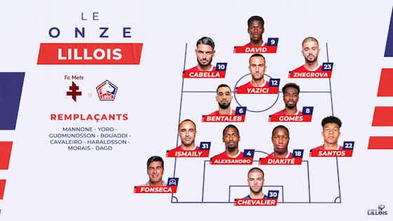 Image de l'article :Ligue 1 – J31 : Les compositions officielles pour FC Metz – LOSC