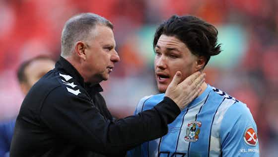 Imagen del artículo:Coventry City: Mark Robins issues Callum O'Hare update as Aston Villa and West Ham circle