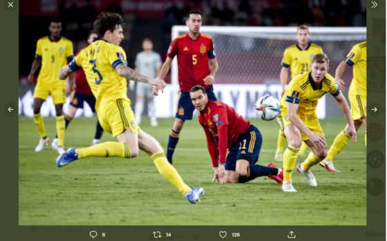 Gambar artikel:Hasil Spanyol vs Swedia: Gol Morata Antar Spanyol ke Qatar 2022