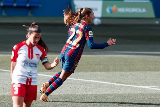 Article image:Barcelona Femeni 9-0 Santa Teresa, Match Review