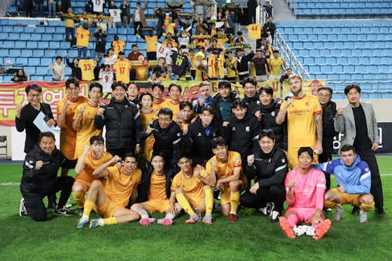 Article image:"We are a special team in the K League, nobody plays football like us": Gwangju FC's Timo Letschert