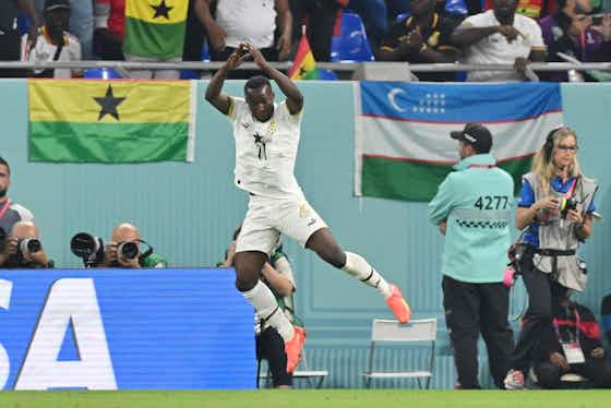 Imagem do artigo:Atuações ENM: referências ofensivas se destacam em estreia de Gana mesmo com derrota