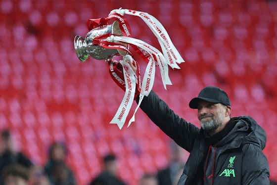 Imagem do artigo:Liverpool marca no fim da prorrogação e conquista o título da EFL Cup