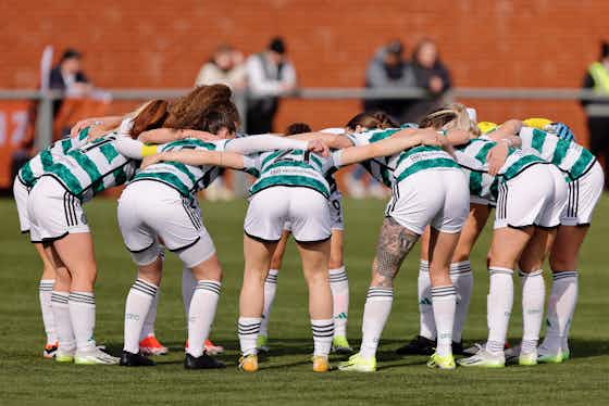 Article image:Caitlin Hayes and Tash Flint give Celtic FC Women the look of Champions