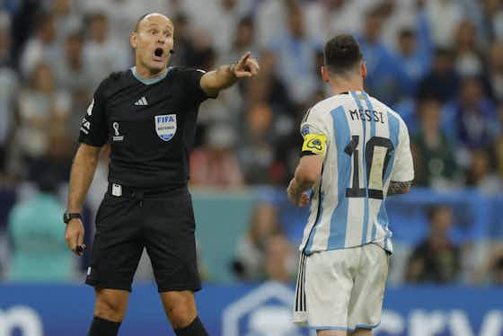 Imagen del artículo:Antonio Mateu Lahoz contó que Lionel Messi lo llamó para pedirle perdón por sus críticas tras Argentina vs. Países Bajos