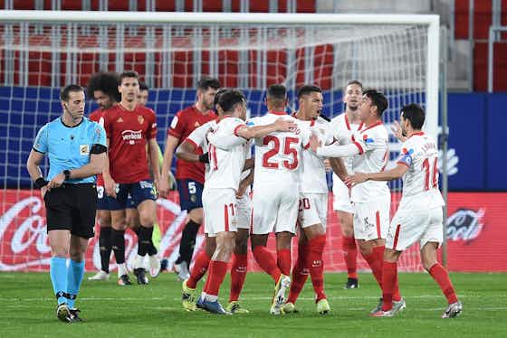 Imagen del artículo:C.A. Osasuna 0-2 Sevilla FC: El Sevilla se coloca tercero antes de recibir al Barcelona