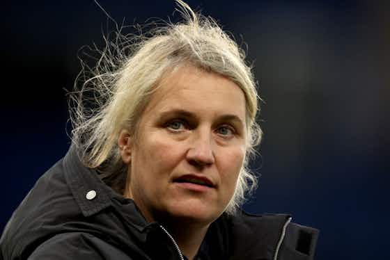 Article image:Emma Hayes 'fully focused' on Chelsea and insists 'no split' with USA role