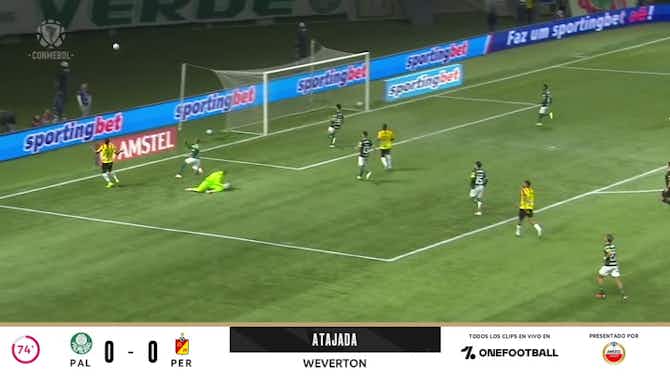 Imagen de vista previa para Palmeiras - Deportivo Pereira 0 - 0 | ATAJADA - Weverton