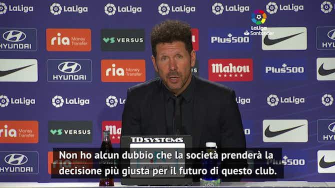 Anteprima immagine per Simeone e la Superlega: "La società deciderà bene. Noi siamo solo allenatori"