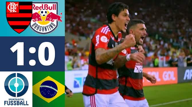 Vorschaubild für Flamengo erkämpft sich 3 Punkte! Titelrennen spannend wie nie | Flamengo - Red Bull Bragantino |