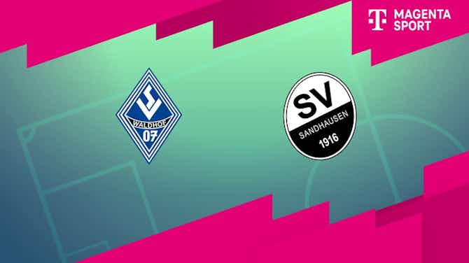 Preview image for SV Waldhof Mannheim - SV Sandhausen (Highlights)
