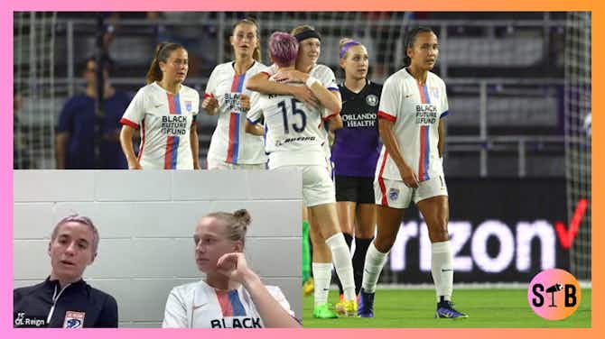 Preview image for Megan Rapinoe/Bethany Balcer/Laura Harvey Post-Match PC | Pride 1-2 Reign