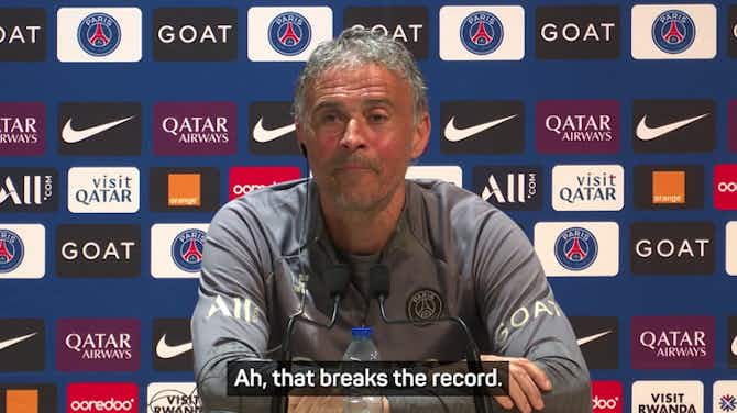 Pratinjau gambar untuk 'We didn't quite get there' - Enrique bemused by inevitable Mbappe question