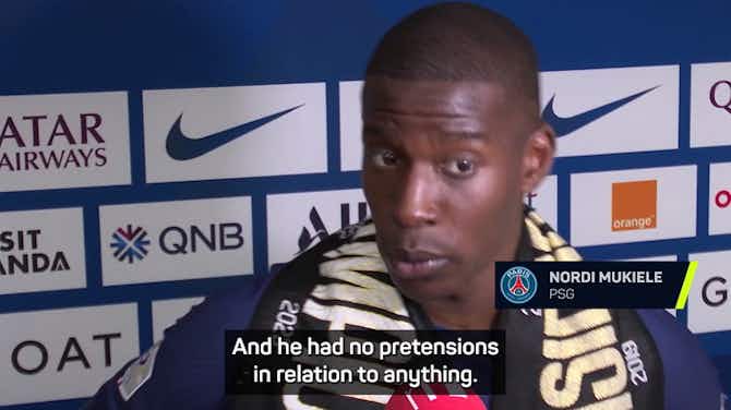 Image d'aperçu pour None of my business - Mukiele on lack of Mbappe's tributes from PSG