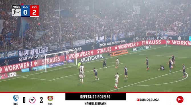 Imagem de visualização para Manuel Riemann with a Goalkeeper Save vs. Bayer Leverkusen