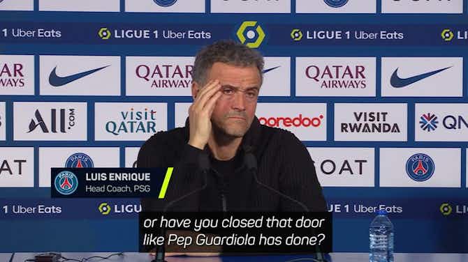 Preview image for Enrique responds to reports of replacing Xavi at Barcelona