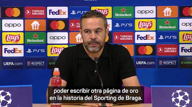 Imagen de vista previa para Artur Jorge: "Es un honor poder escribir otra página de oro en la historia del Sporting de Braga"