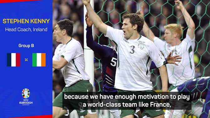 Anteprima immagine per No extra motivation for Ireland in Paris from Thierry Henry's handball