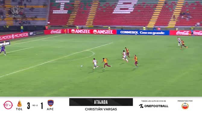 Imagen de vista previa para Deportes Tolima - Puerto Cabello 3 - 1 | ATAJADA - Christián Vargas