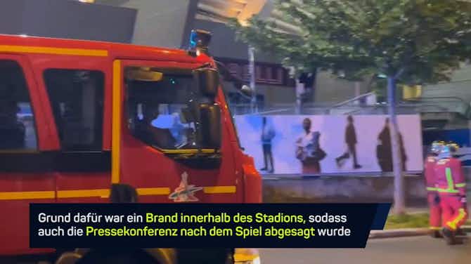 Vorschaubild für Feueralarm! PSG-Stadion nach Sieg evakuiert