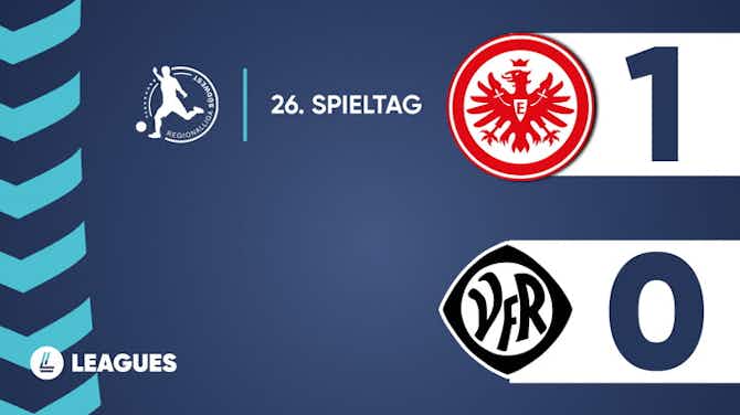Vorschaubild für Regionalliga Südwest - Eintracht Frankfurt II 1:0 VfR Aalen