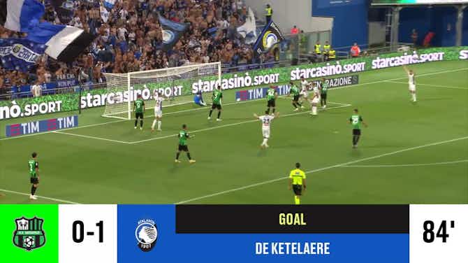Preview image for Sassuolo - Atalanta 0 - 1 | Goal - Charles De Ketelaere