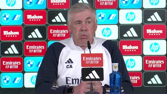 Image d'aperçu pour  Real Madrid - Ancelotti prévient : "Attention à Haaland, à Mbappé et à Bellingham"