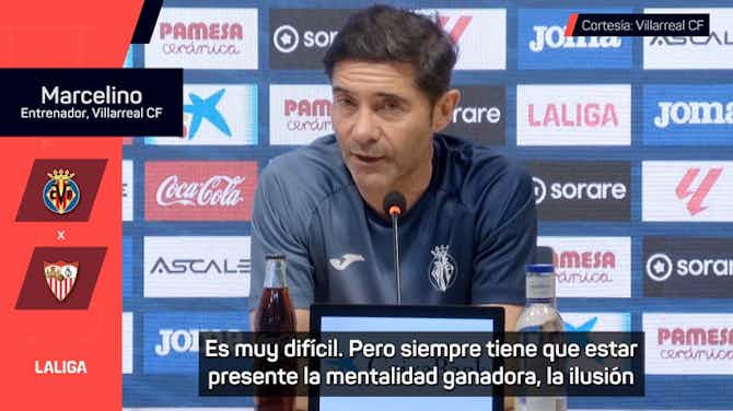 Imagen de vista previa para Marcelino: "Este año ha sido muy difícil para el Villarreal"