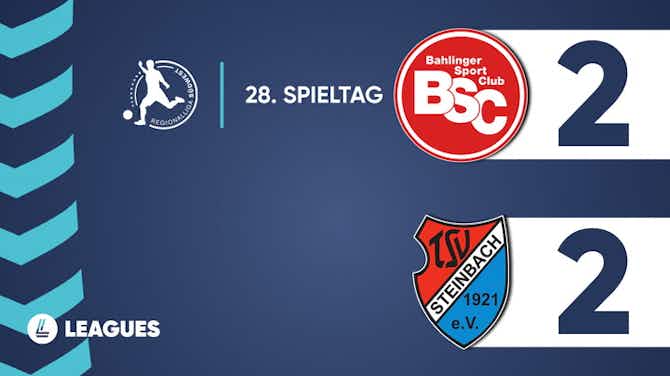 Vorschaubild für Regionalliga Südwest - Bahlinger SC 2:2 Steinbach Haiger