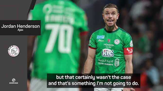 Anteprima immagine per Henderson apologises for any offence caused over Al Ettifaq move