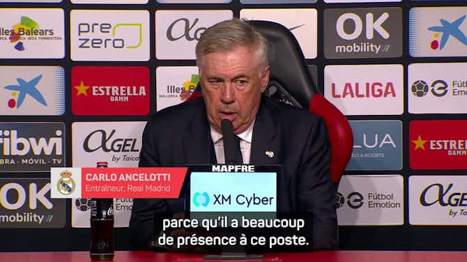 Image d'aperçu pour Real Madrid - Ancelotti : “Tchouameni a beaucoup de présence à ce poste”