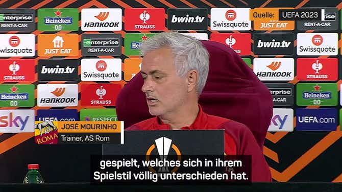 Vorschaubild für Mourinho: "Welches Slavia werden wir sehen?"