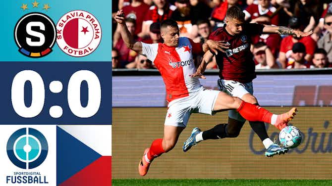 Vorschaubild für Umkämpftes Prag-Derby endet trotz roter Karte torlos! | Sparta Prag - Slavia Prag