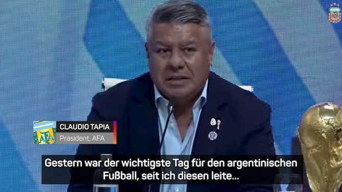 Vorschaubild für Tapia feiert Argentiniens WM "zum Nulltarif"