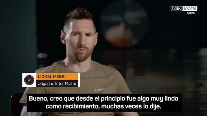 Imagen de vista previa para Messi se sincera: "Hubo un quiebre con la afición del PSG"