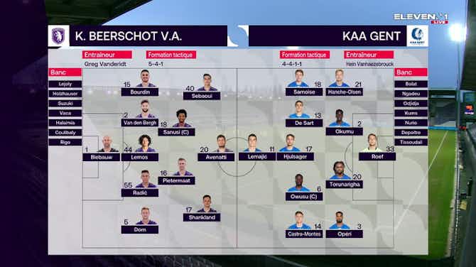 Preview image for Jupiler Pro League: K Beerschot VA 0-2 KAA Gent