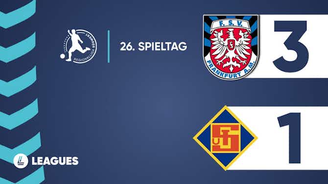 Vorschaubild für Regionalliga Südwest - FSV Frankfurt 3:1 TuS Koblenz