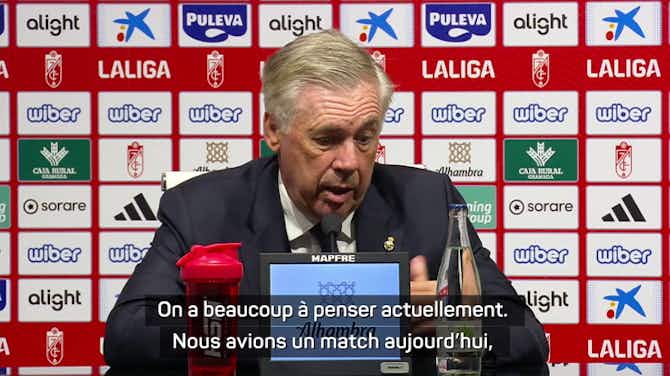 Vorschaubild für Real Madrid - Ancelotti sur Mbappé et Macron : "Jusqu'au 1er juin..."
