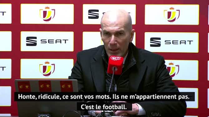 Image d'aperçu pour 16e de finale - Zidane : "Ce n'est pas honteux, j'en assume la responsabilité"