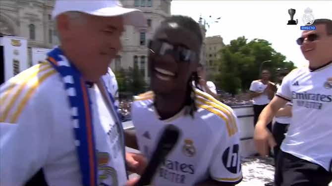 Preview image for Ancelotti: 'I have a dream: I want to dance with Camavinga'