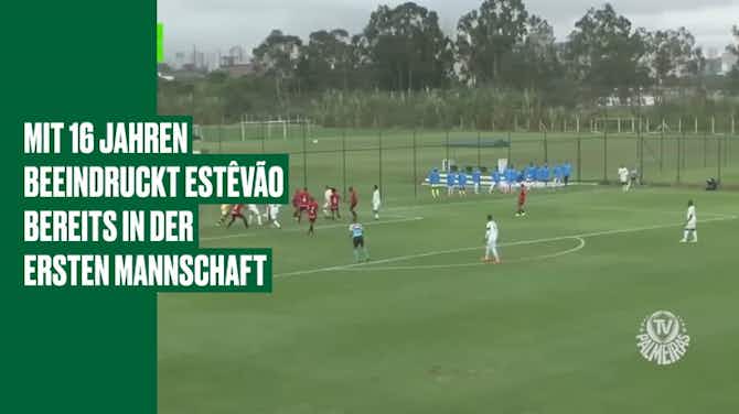 Vorschaubild für Estêvão: Palmeiras neues Wunderkind