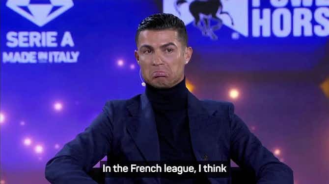 Pratinjau gambar untuk Ronaldo claims Saudi Pro League is better than Ligue 1